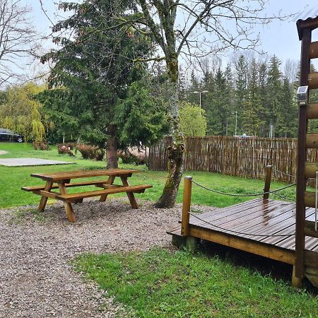 Roulottes Gites - Auberge De La Riviere Foncine-le-Haut Ngoại thất bức ảnh