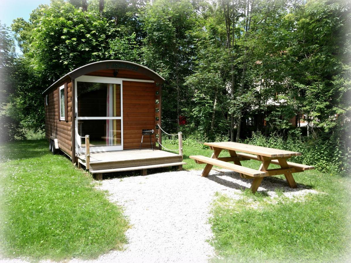 Roulottes Gites - Auberge De La Riviere Foncine-le-Haut Ngoại thất bức ảnh